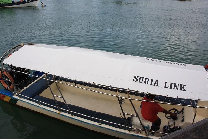 boat tour to kapas isalnd