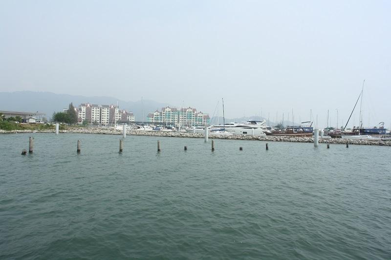 Lumut Marina jetty